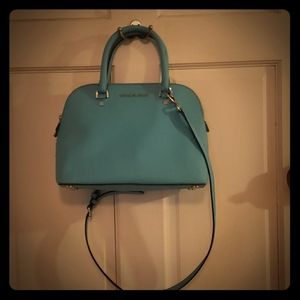 Cleaning out closet.